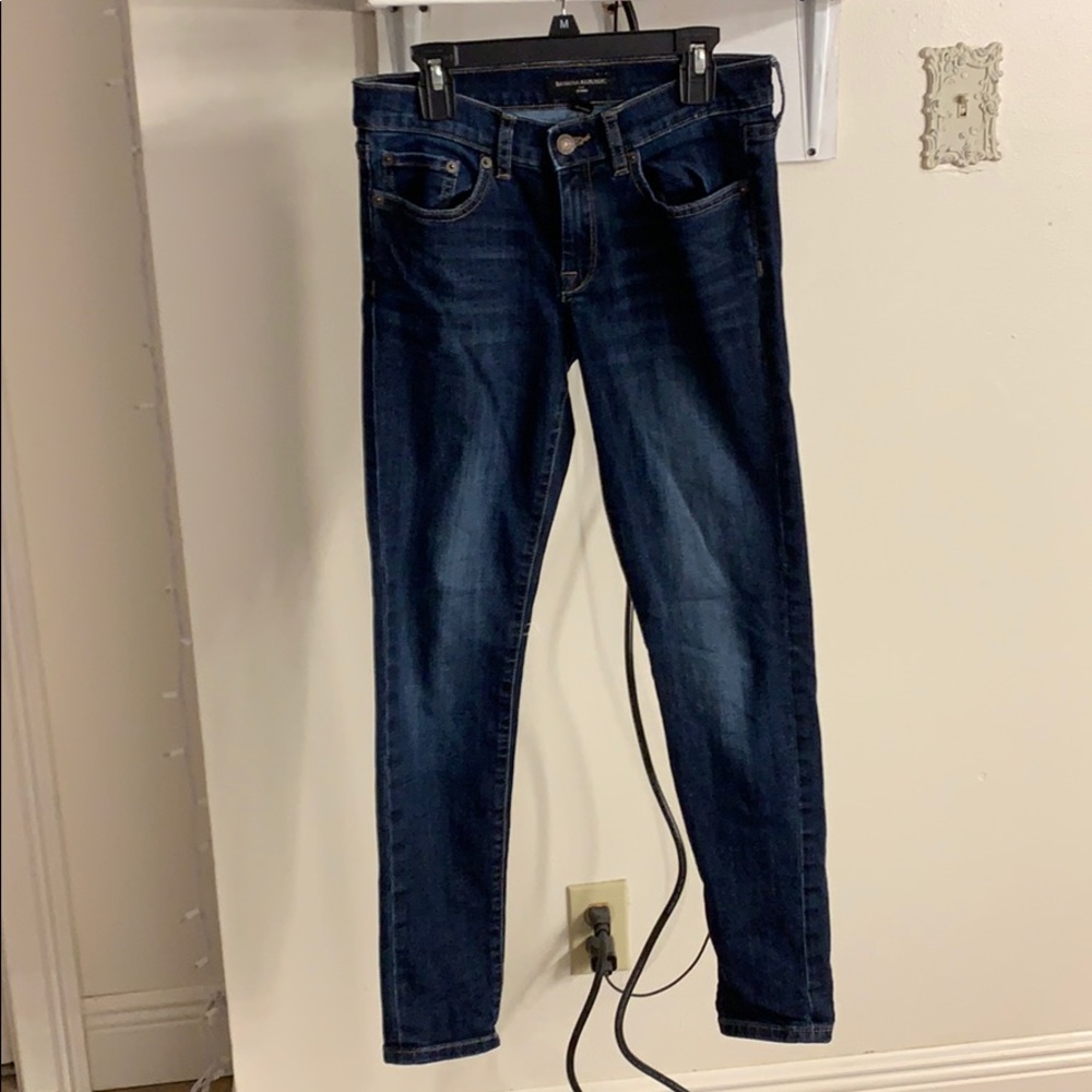 Dark Blue Banana Republic Jeans